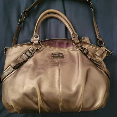 Coach Madison Sophia 15960 Satchel, Metallic Bron… - image 1