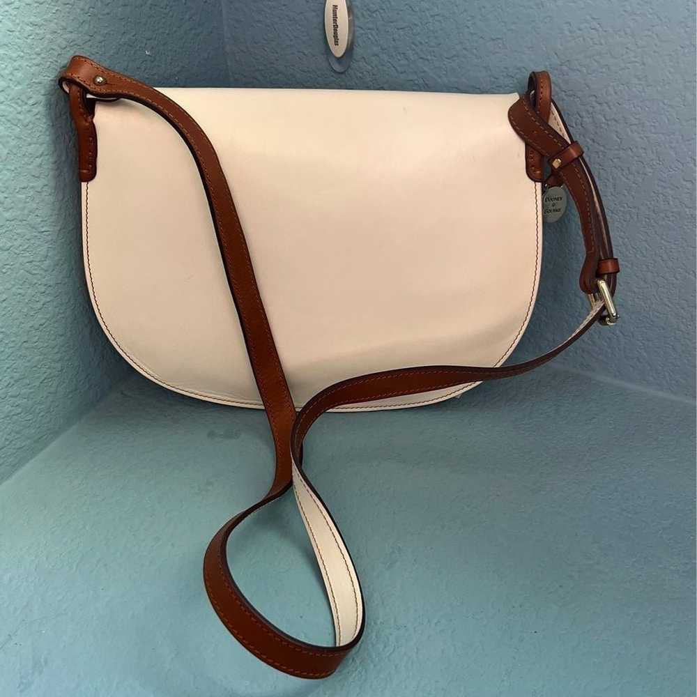 Dooney and Burke Ivory Leathet Shoulder Bag - image 4