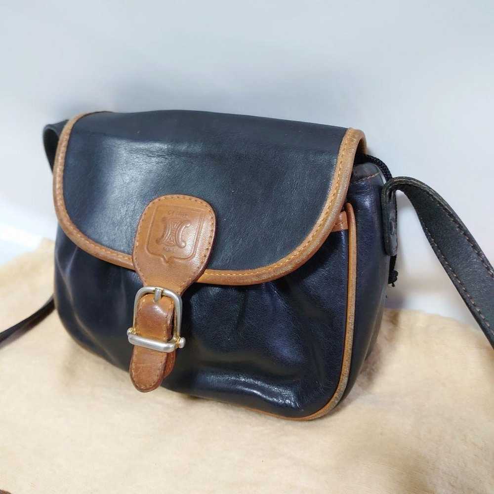 CELINE shoulder bag pouch pochette vintage. - image 3