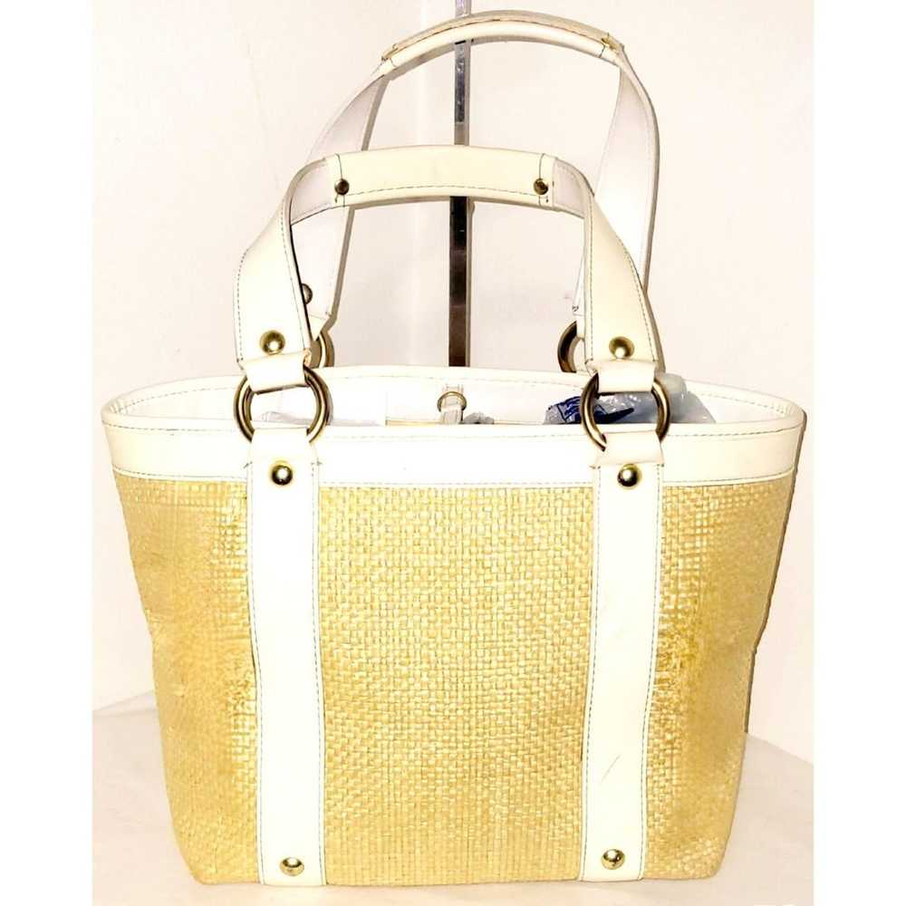 Coach Woven Legacy Tote Shopper Bag - image 3