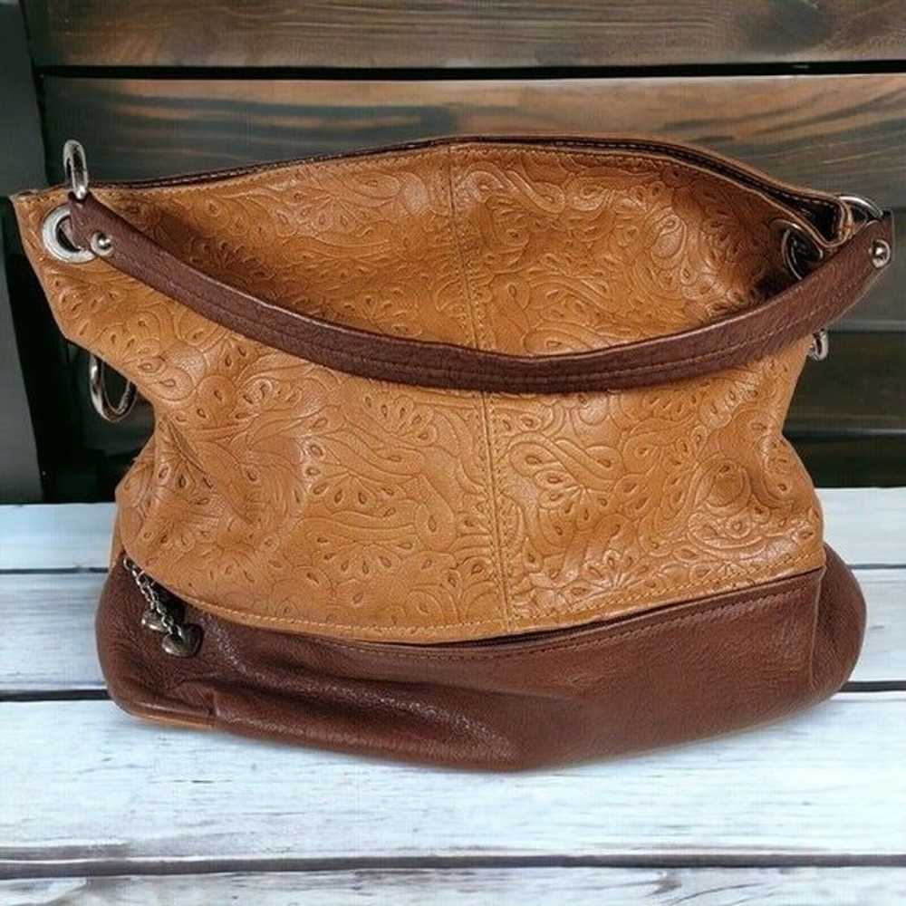 Borse in Pelle made in Italy leather handbag Larg… - image 1