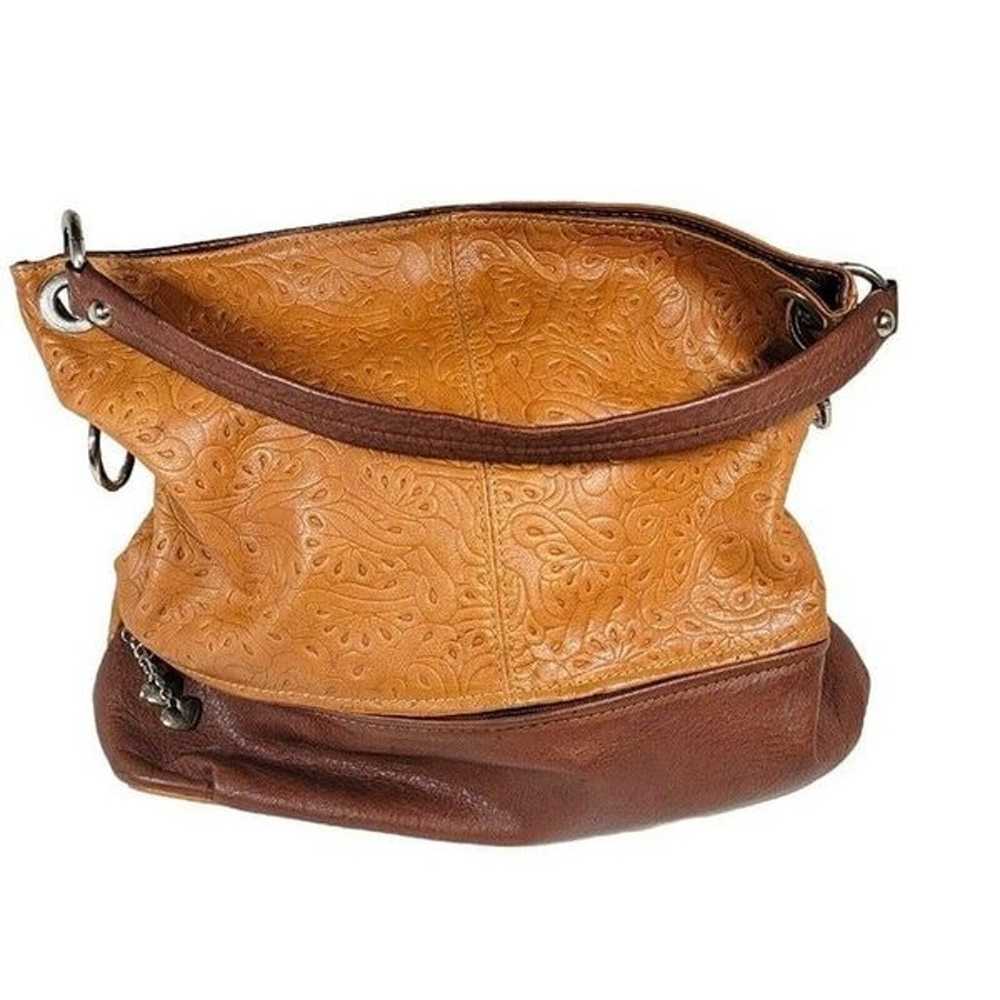 Borse in Pelle made in Italy leather handbag Larg… - image 2