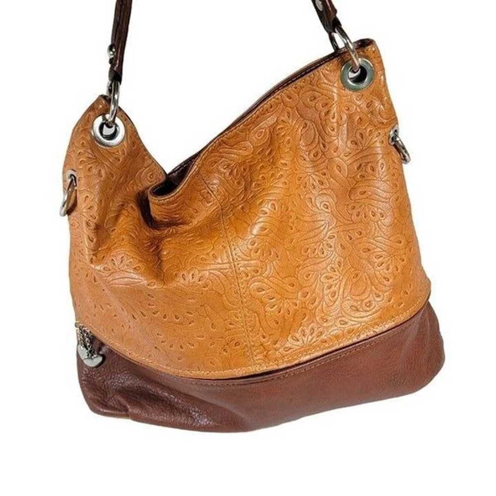 Borse in Pelle made in Italy leather handbag Larg… - image 3