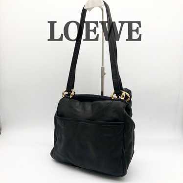 LOEWE Shoulder Bag Anagram Leather