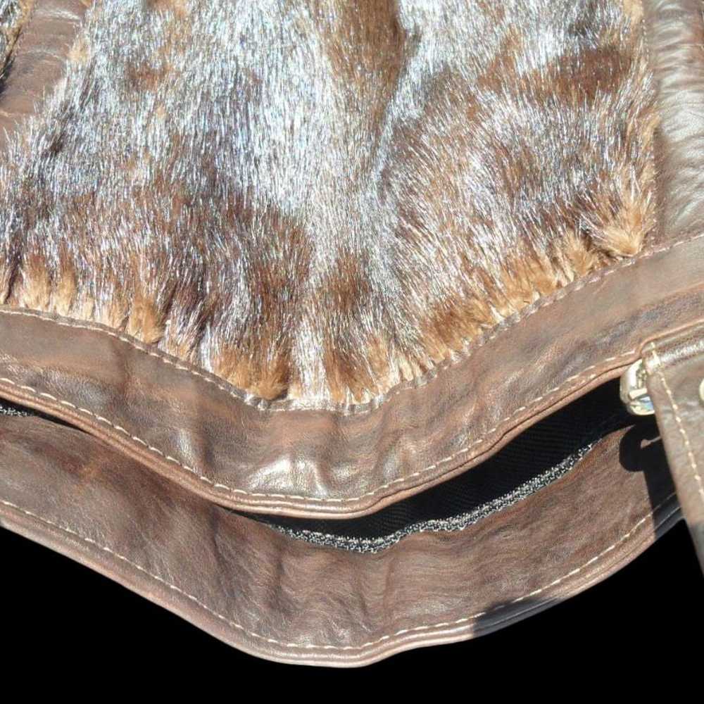 Real Mink Fur Tote Bag by AMV American V - image 8