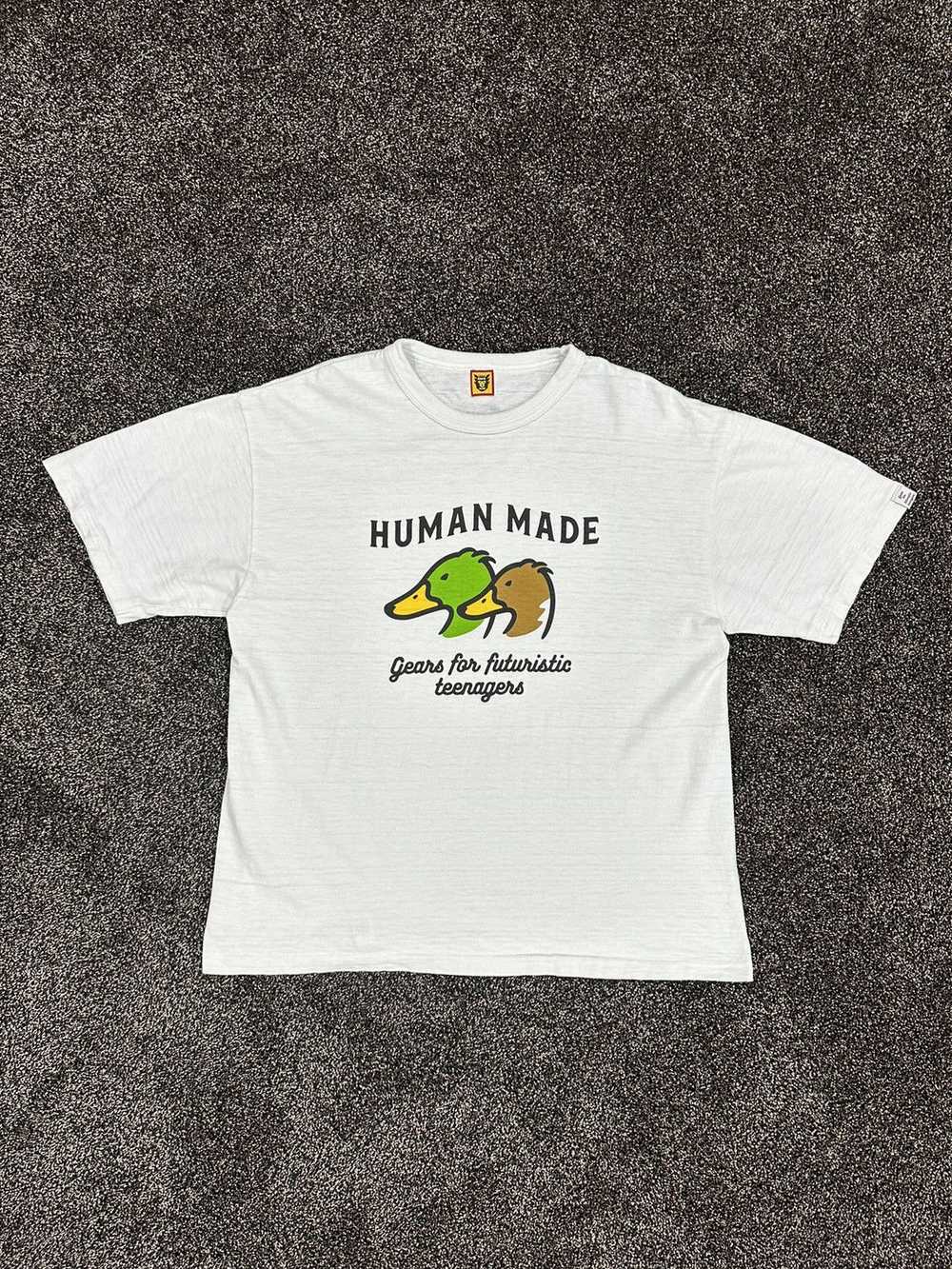 Human Made × Nigo Human Made White Duck Short Sle… - image 3