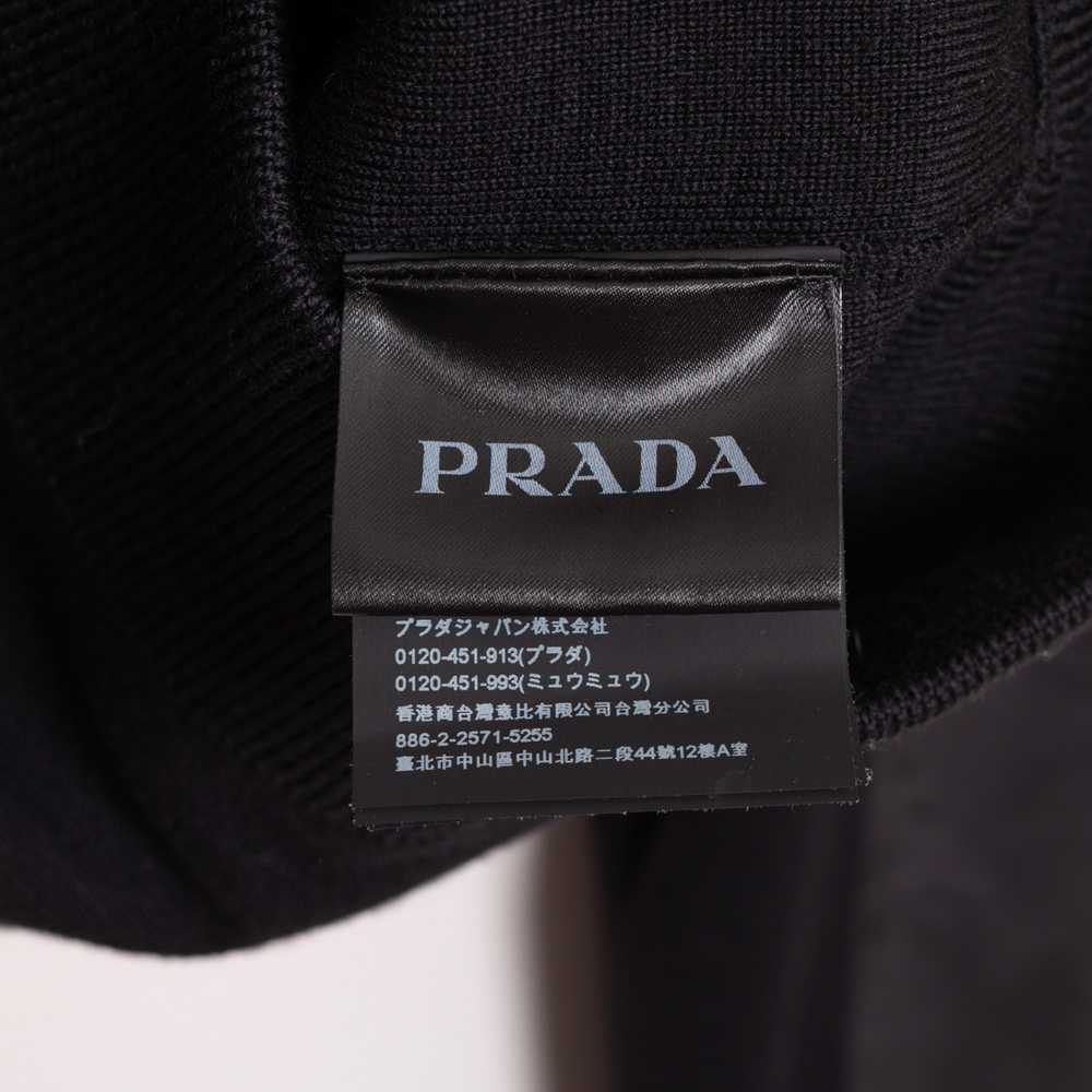 PRADA Men Size M (EU50) Black Virgin Wool Full Zi… - image 7