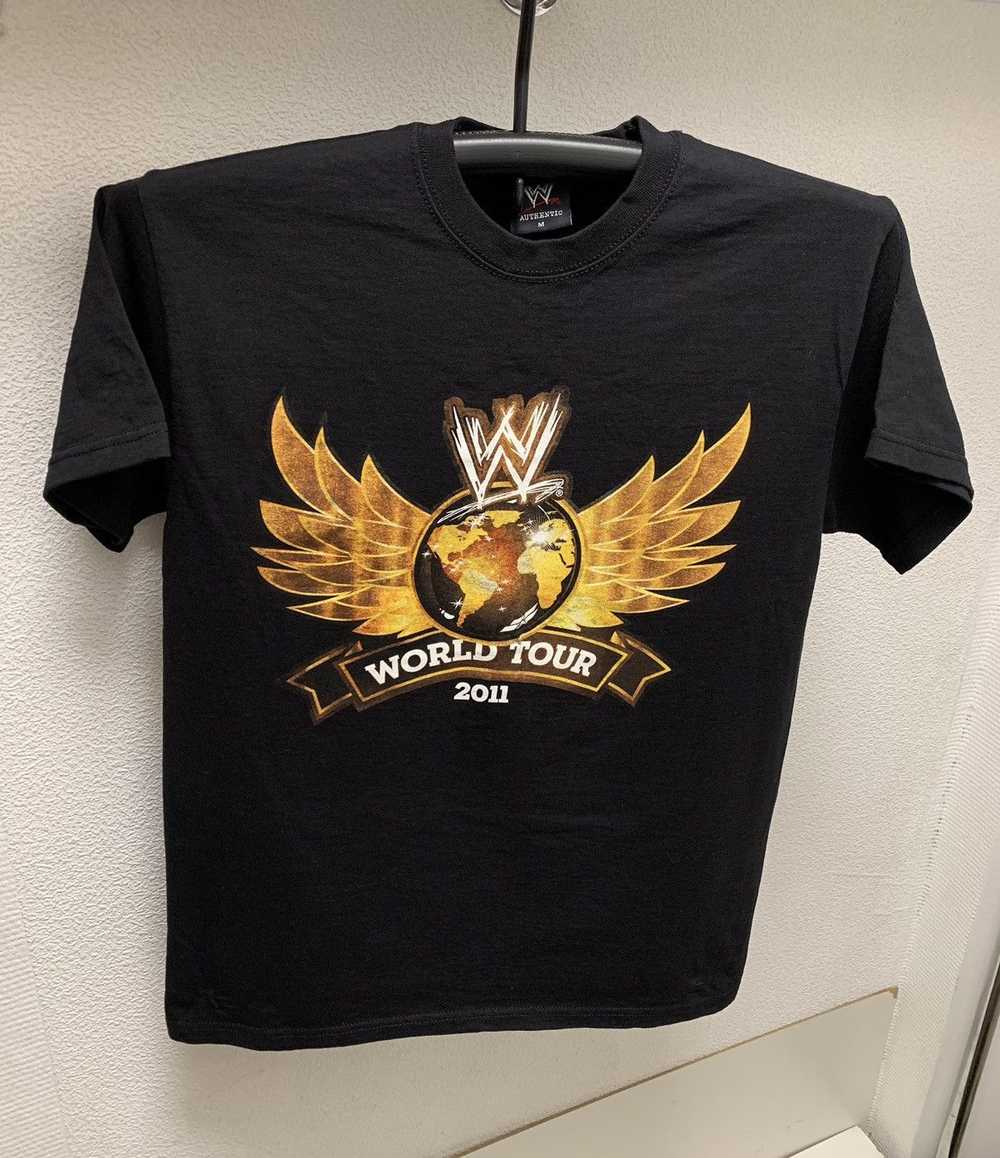 Vintage × Wwe × Wwf Wwe wwfc vintage tour t-shirt… - image 1