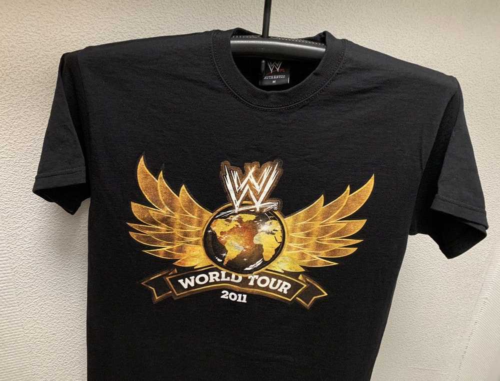 Vintage × Wwe × Wwf Wwe wwfc vintage tour t-shirt… - image 3