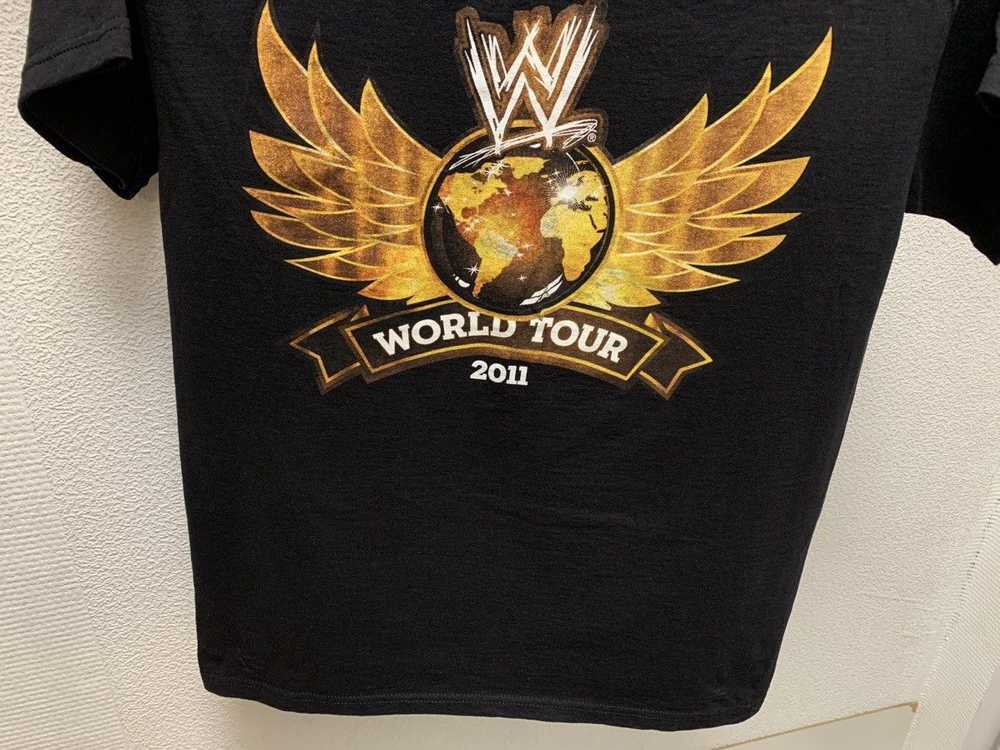 Vintage × Wwe × Wwf Wwe wwfc vintage tour t-shirt… - image 4