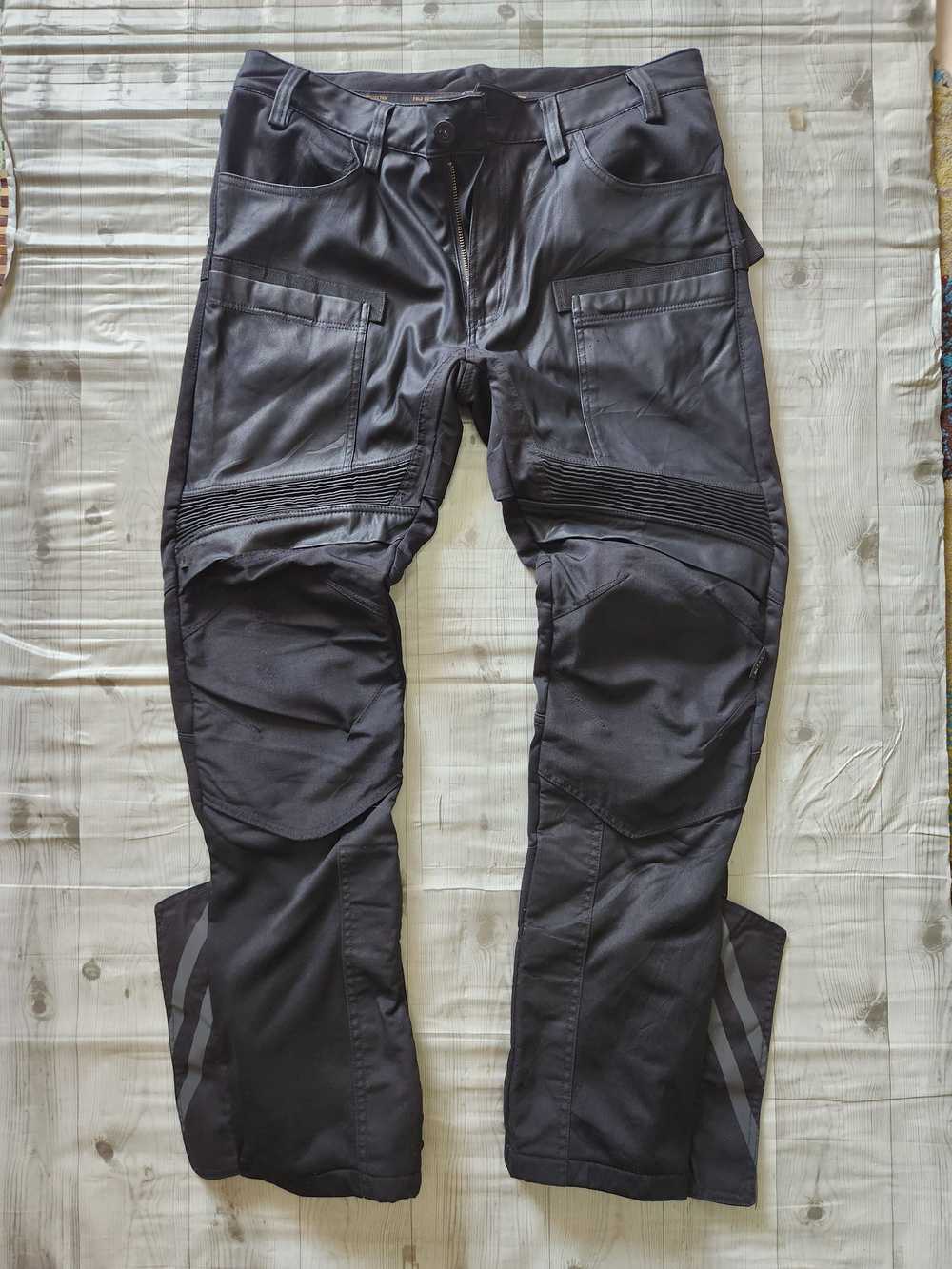 Biker Denim × Japanese Brand Field Core Cordura F… - image 1