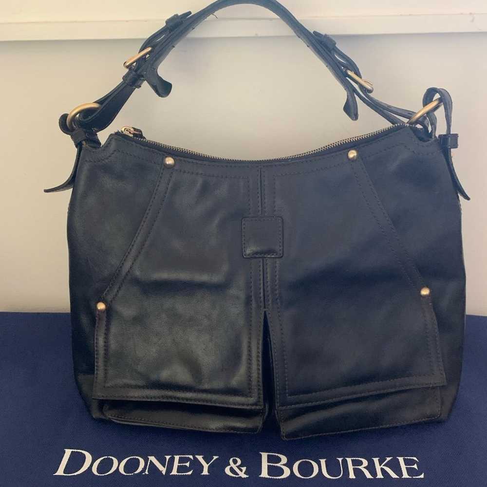 Vintage Dooney & Bourke Florentine Kingston Black… - image 10