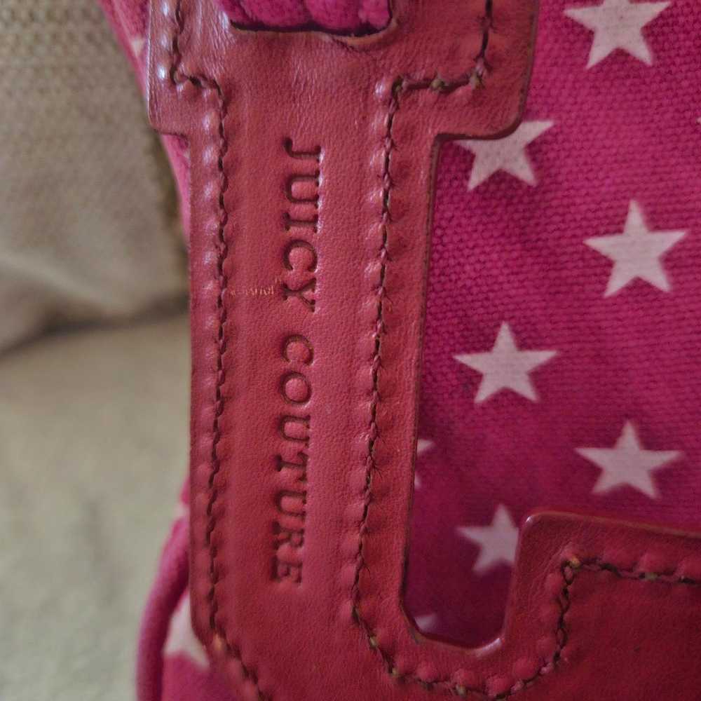 Juicy Couture Very Rare Vintage Hot Pink ☆Stars☆ … - image 6