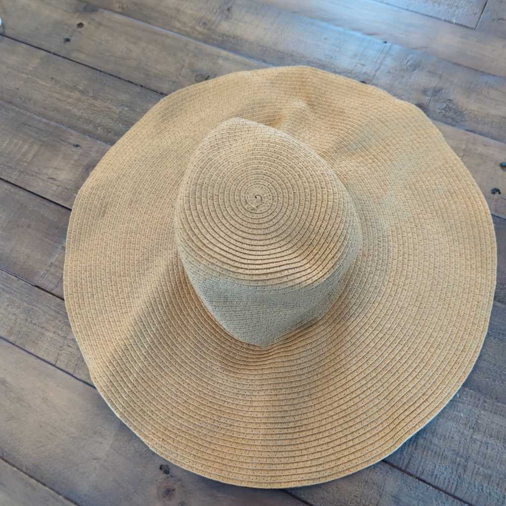 Old Navy Straw Floppy Sun Hat Size S/M - image 3