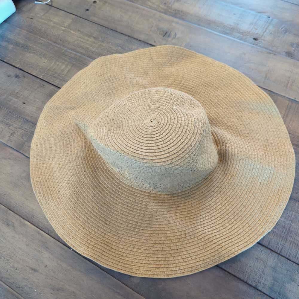 Old Navy Straw Floppy Sun Hat Size S/M - image 6