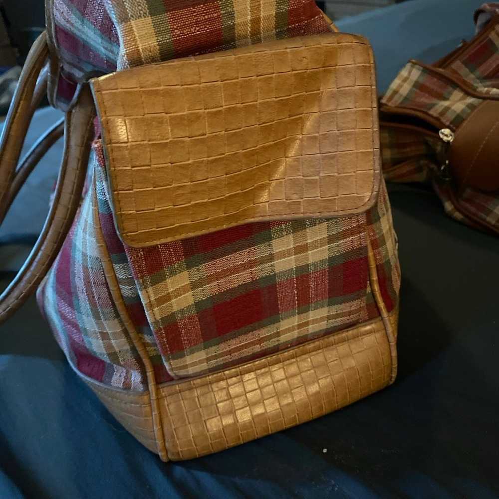 Vintage Set of two weekend Longaberger bags - image 7