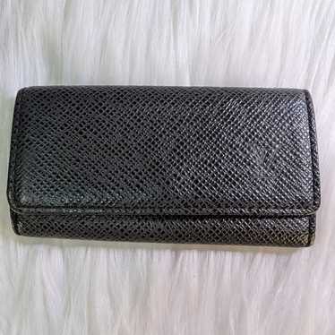 - Louis Vuitton , black leather, four key holder … - image 1