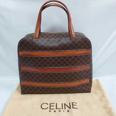 CELINE Macadam Pattern Handbag