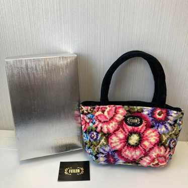 FEILER Flower Pattern Handbag with Gift Box - image 1