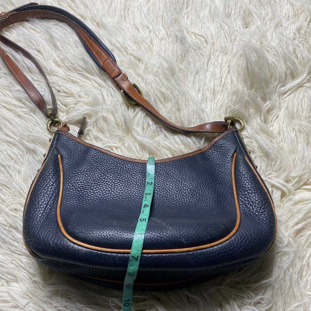 Vintage Dooney & Bourke - R80-Medium Crescent Sac… - image 10