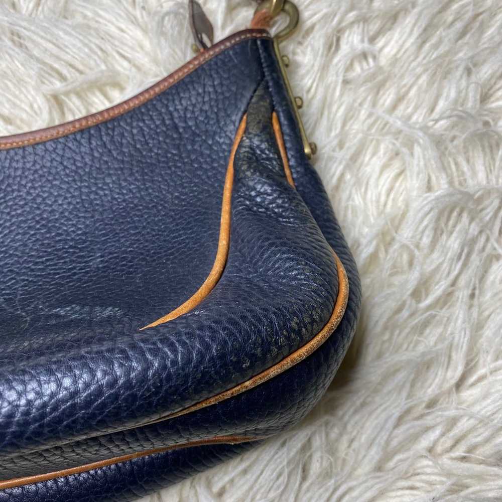 Vintage Dooney & Bourke - R80-Medium Crescent Sac… - image 3