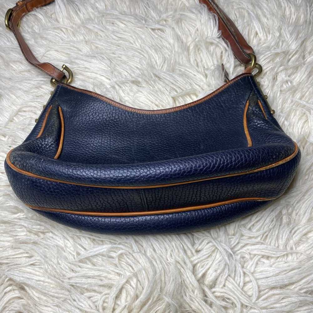 Vintage Dooney & Bourke - R80-Medium Crescent Sac… - image 4