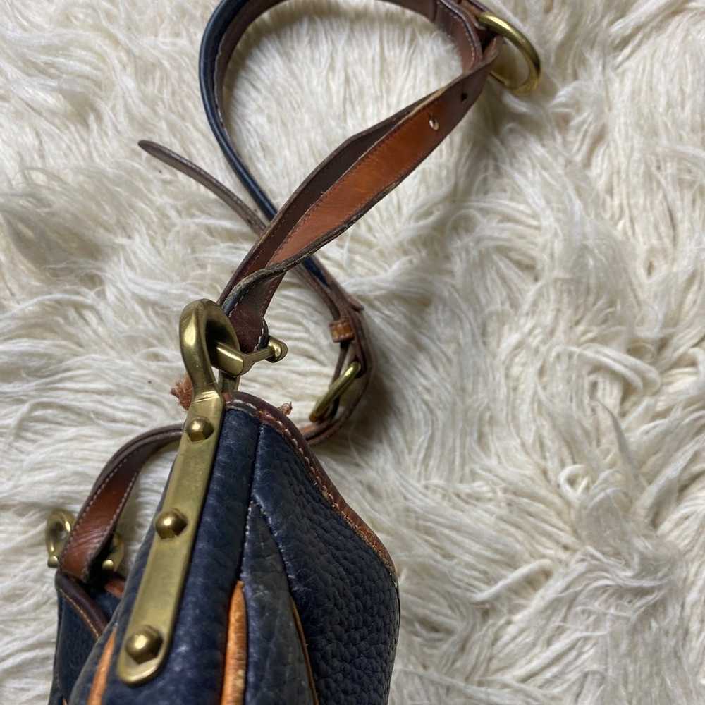 Vintage Dooney & Bourke - R80-Medium Crescent Sac… - image 6