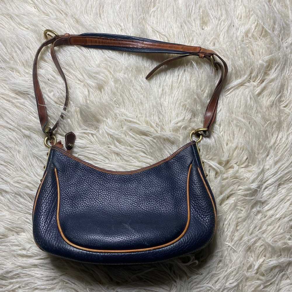 Vintage Dooney & Bourke - R80-Medium Crescent Sac… - image 7