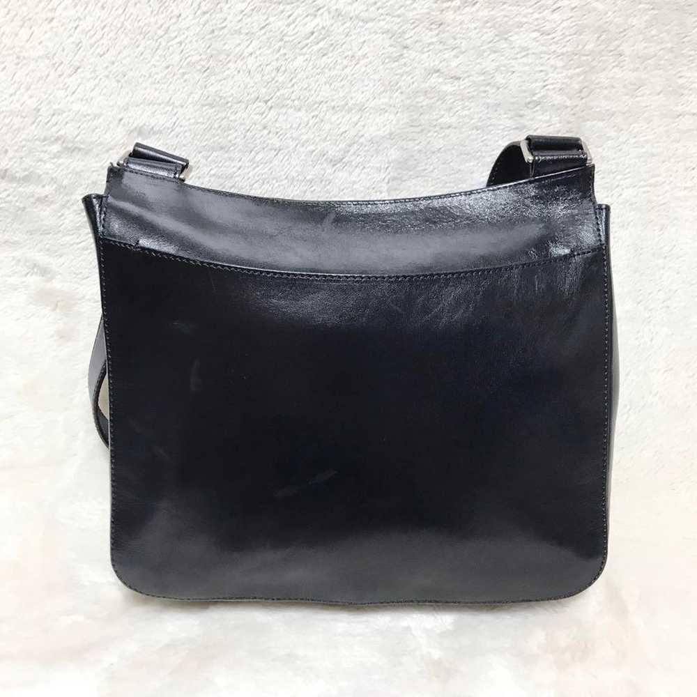 High-quality HIROFU all-leather shoulder bag with… - image 3