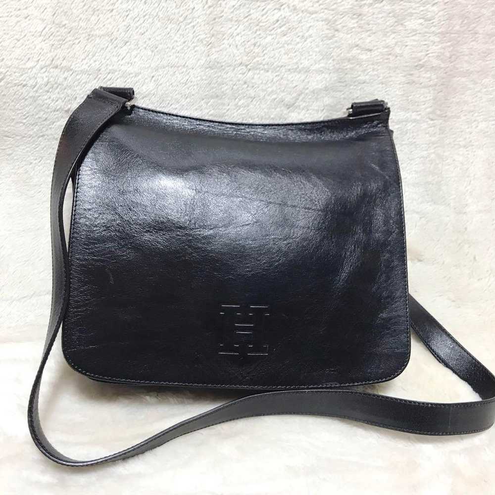 High-quality HIROFU all-leather shoulder bag with… - image 4