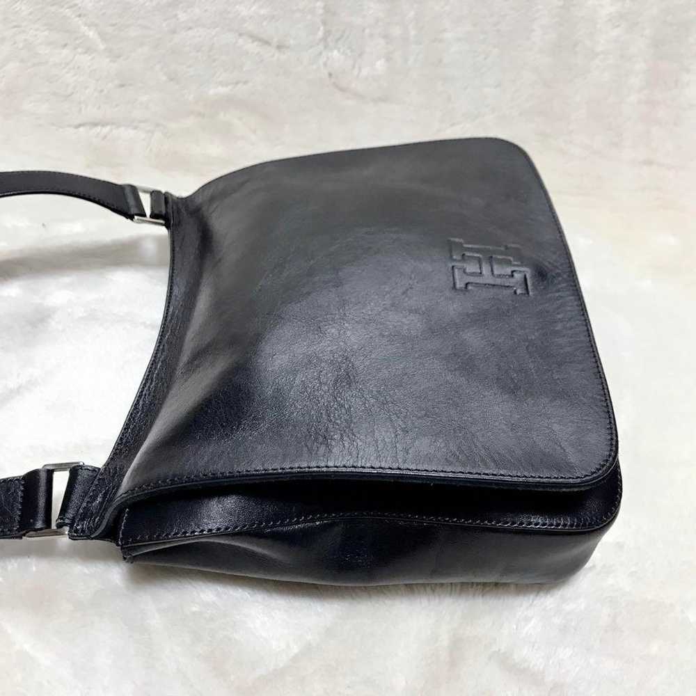 High-quality HIROFU all-leather shoulder bag with… - image 5