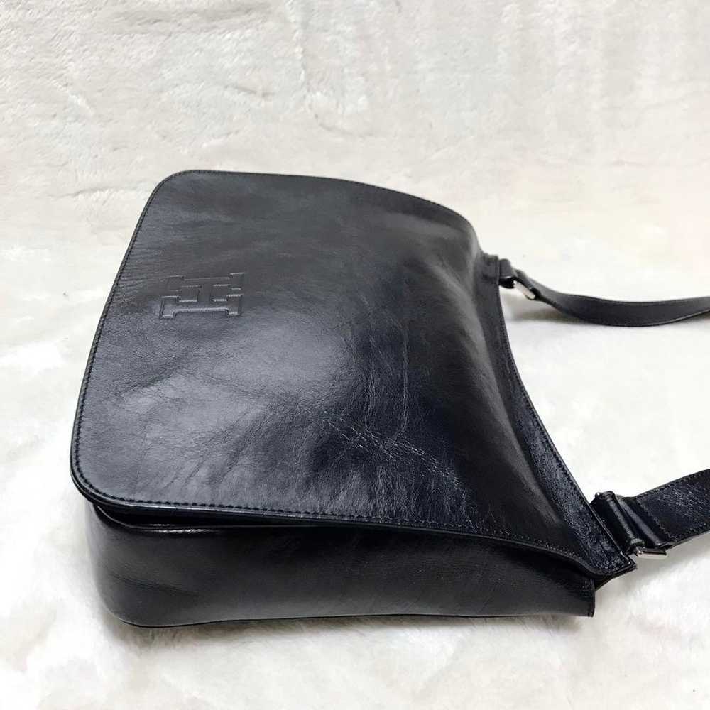 High-quality HIROFU all-leather shoulder bag with… - image 6