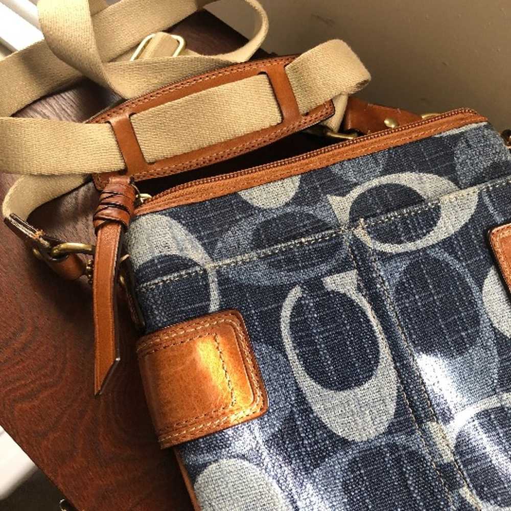 Vintage Coach Crossbody Bag - image 3