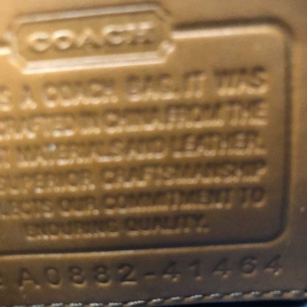 Vintage Coach Crossbody Bag - image 7