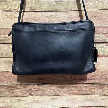 Coach Black Leather Vintage Swagger Bag - image 1