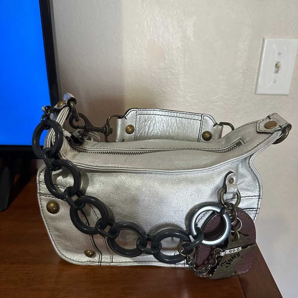 Vintage Y2K metallic juicy couture shoulder bag - image 3