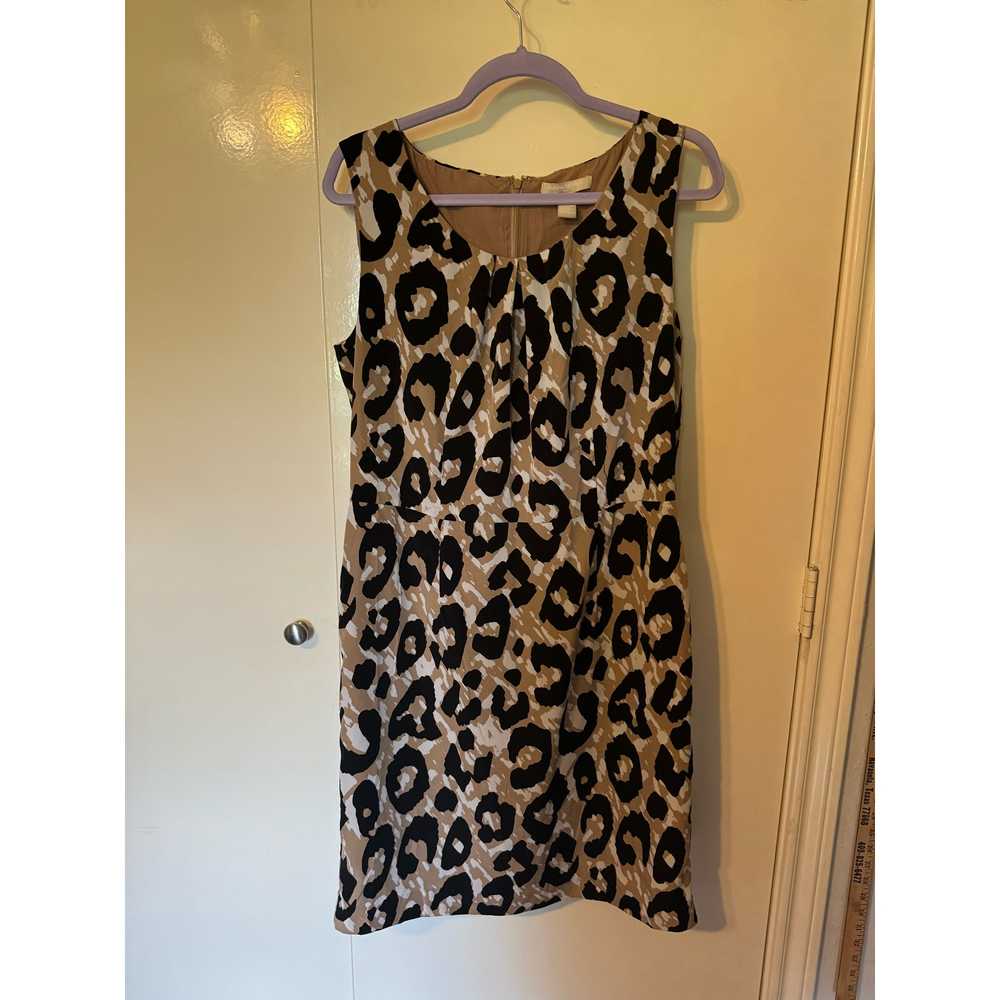 Banana Republic Leopard Sleeveless professional m… - image 1