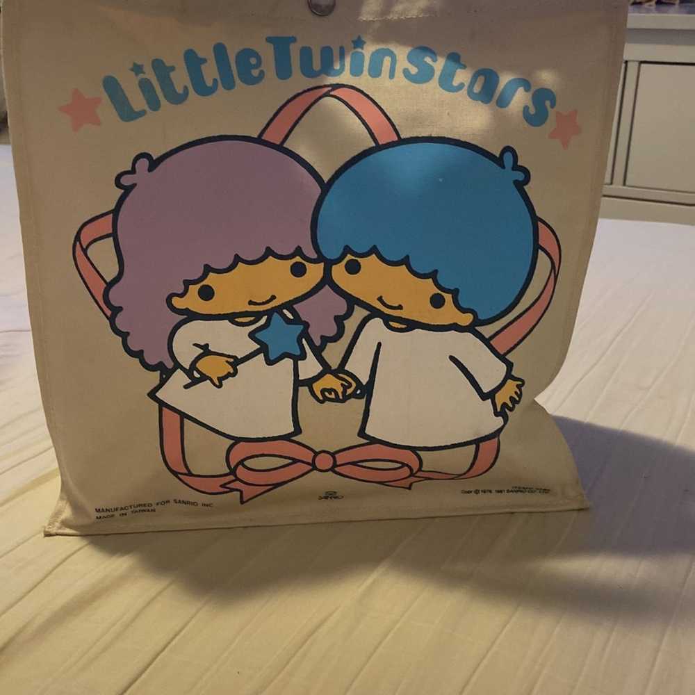 Vintage Little Twin Stars Tote Bag - image 3