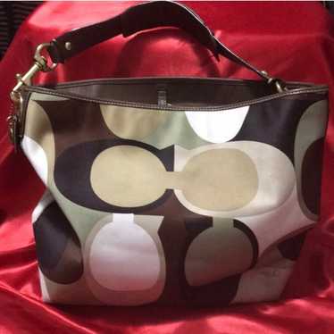 Coach Camouflage Shoulder Bag