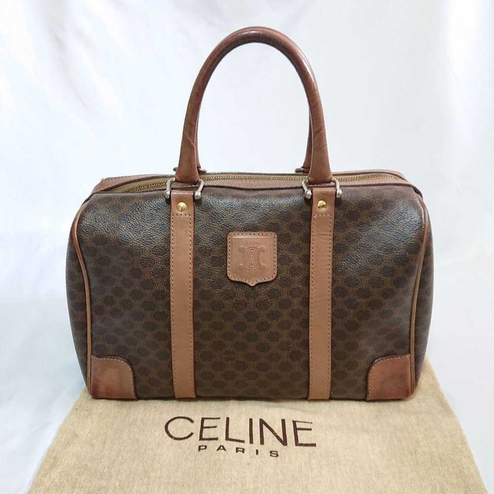 CELINE Macadam Pattern Handbag - image 1