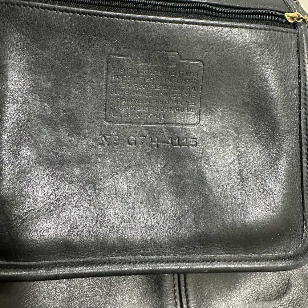 Vintage Coach Whitney Flap Bag - image 9