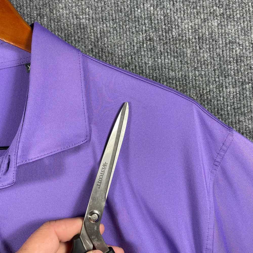 Turtleson Polo Shirt Men's XL Purple Short Sleeve… - image 2