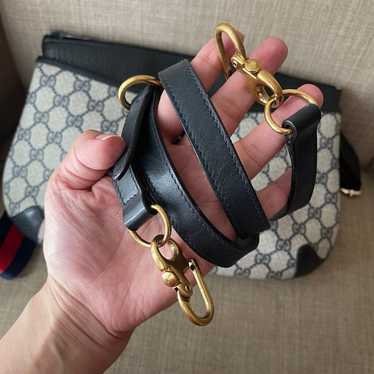 Authentic Gucci vintage crossbody strap - image 1