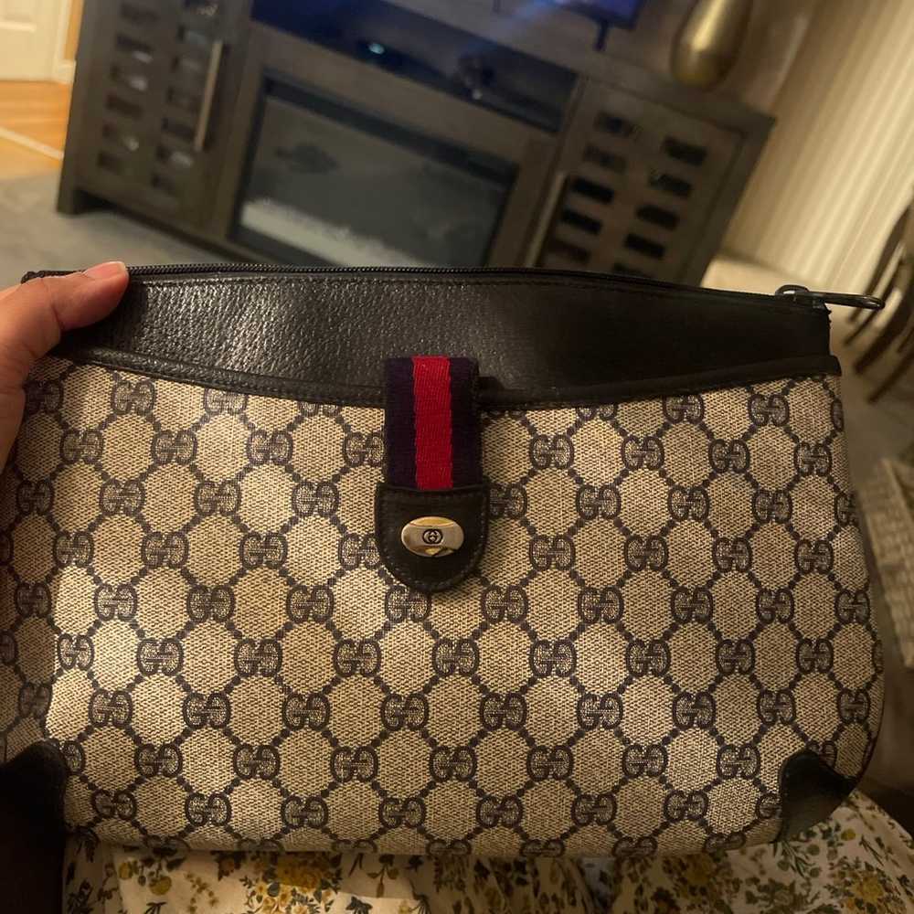 Authentic Gucci vintage crossbody strap - image 2