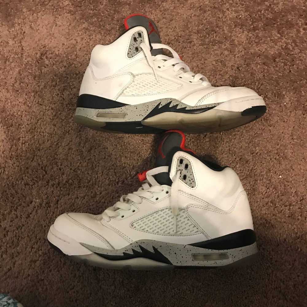 Jordan Brand Air Jordan 5 Retro White Cement - image 8