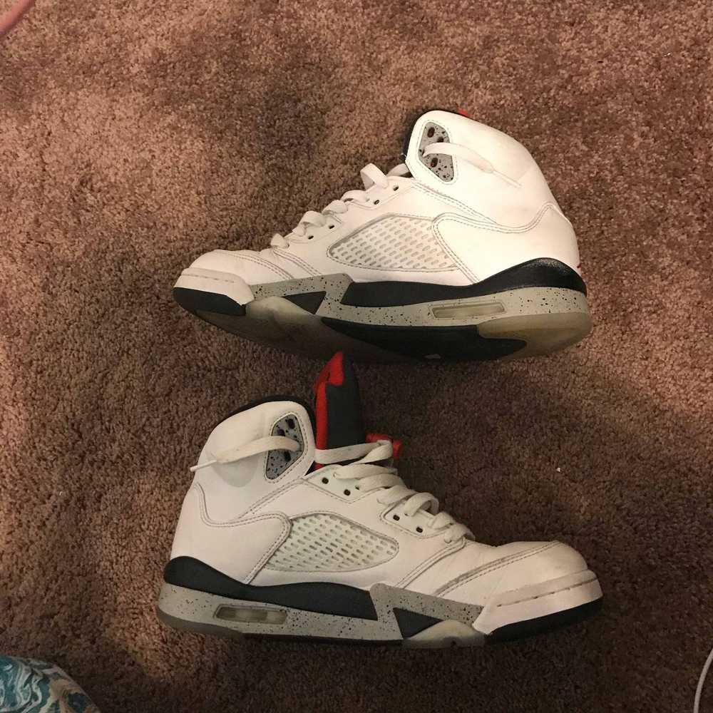 Jordan Brand Air Jordan 5 Retro White Cement - image 9