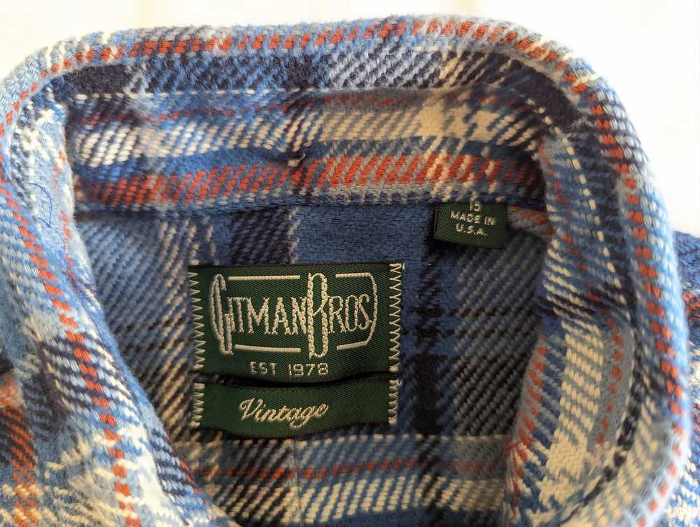 Gitman Bros. Vintage Triple Yarn Idaho Flannel Sh… - image 11