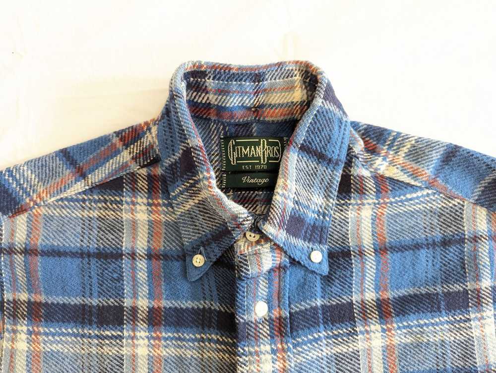 Gitman Bros. Vintage Triple Yarn Idaho Flannel Sh… - image 8