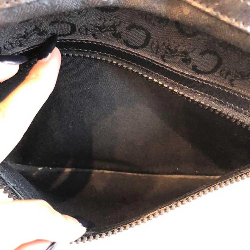 Old Celine Shoulder Bag Macadam Black 19H2209 - image 8