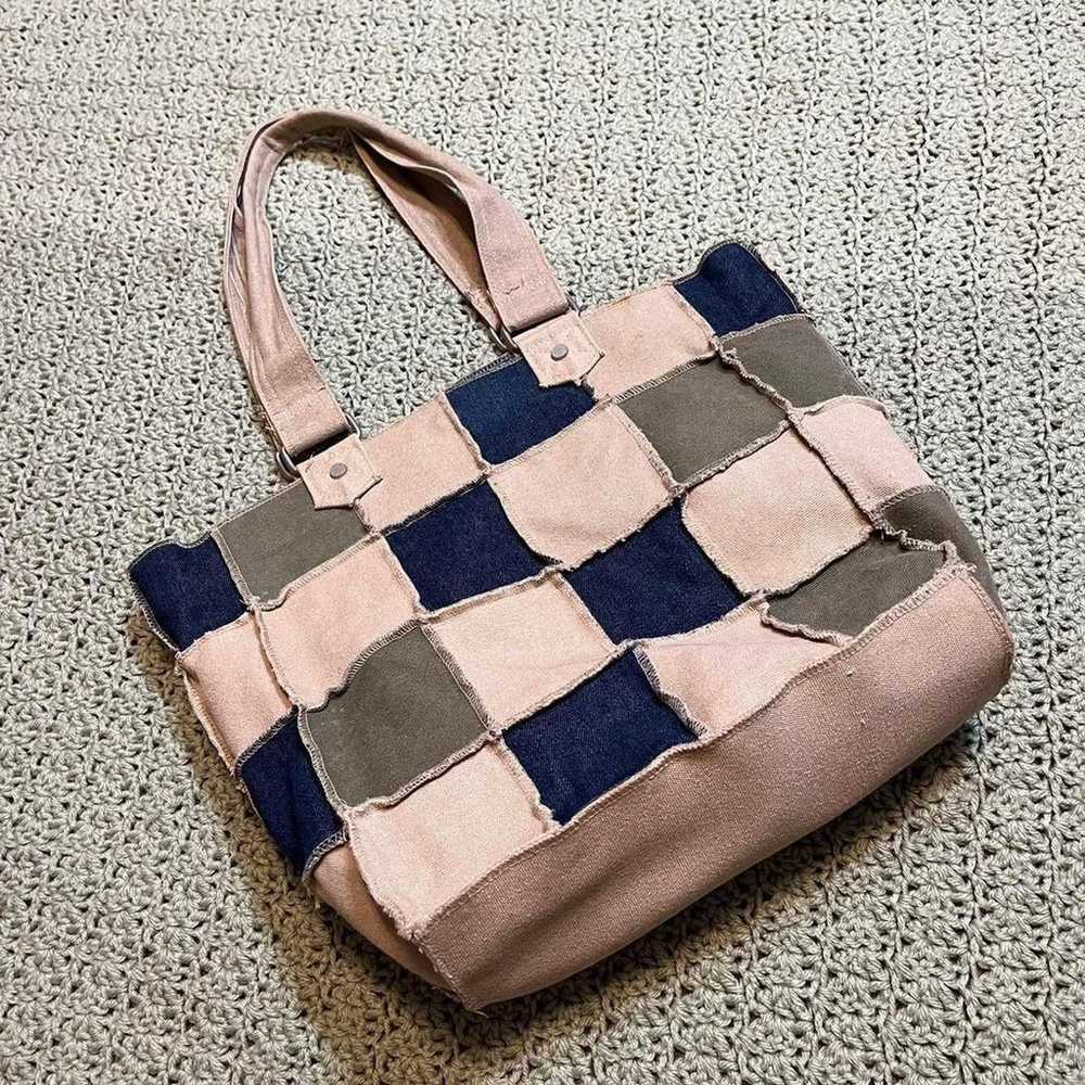 Vintage Levi’s Patchwork denim tote bag - image 2